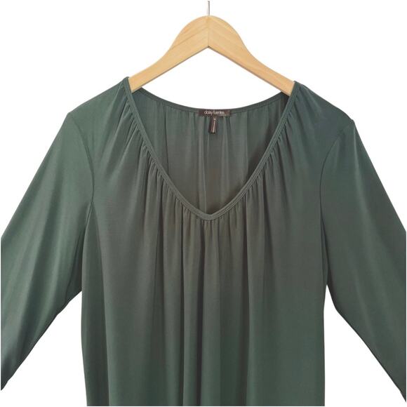 Daisy Fuentes Green Mini Tunic Dress - Size XL - Picture 5 of 12